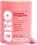 URO Vaginal Probiotics for Women pH Balance with Prebiotics & Lactobacillus Probiotic Blend - Women's Vaginal Health Supplement - Promote Healthy Vaginal Odor & Vaginal Flora, 60 Count