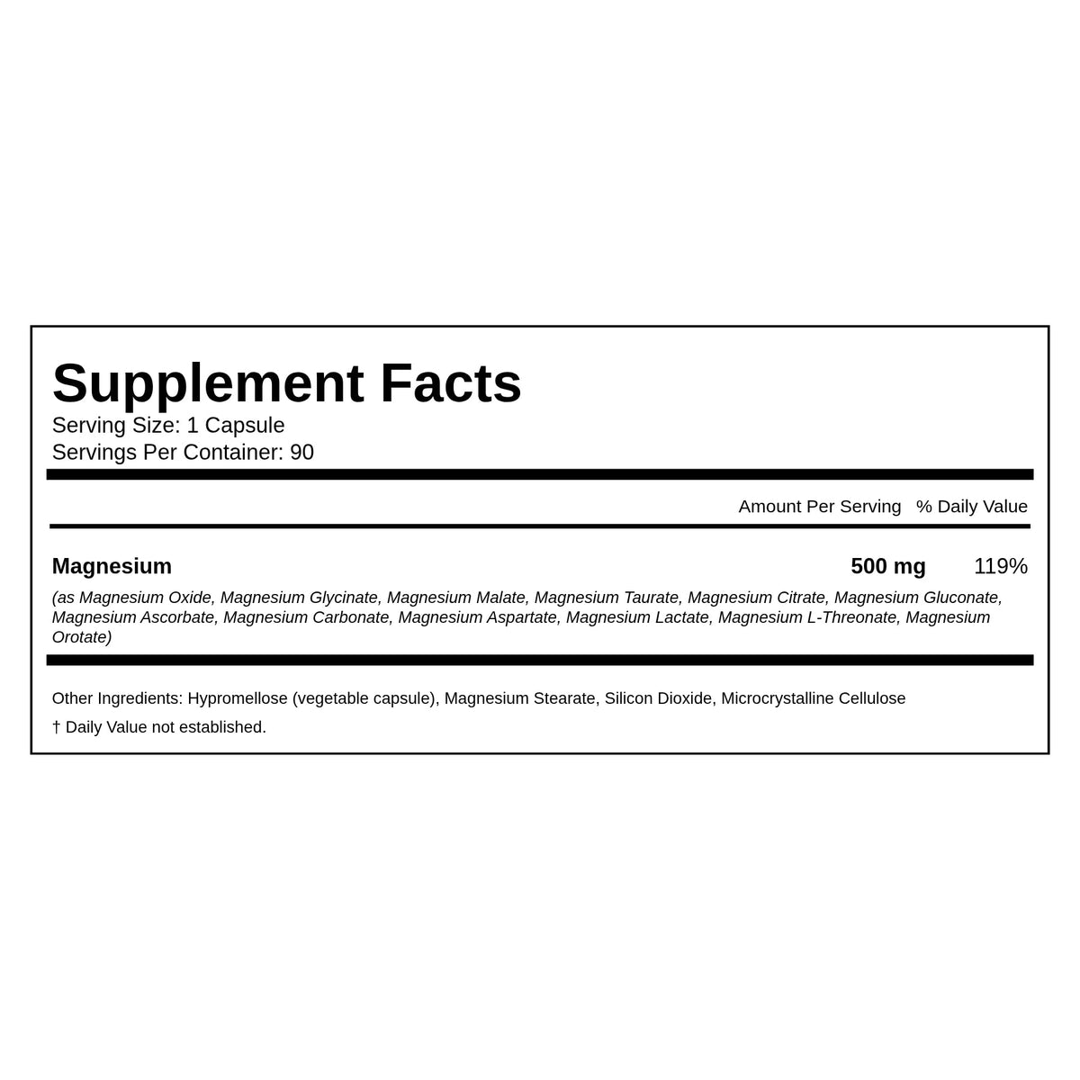 12-in-1 Magnesium Complex